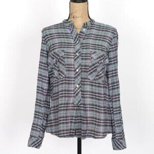 Zara Casual Button Down Long Sleeve Shirt size S